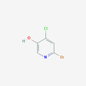 molecular formula C5H3BrClNO B8250719 6-Bromo-4-chloropyridin-3-OL 