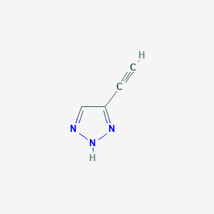 molecular formula C4H3N3 B8250762 Ethynyltriazole 