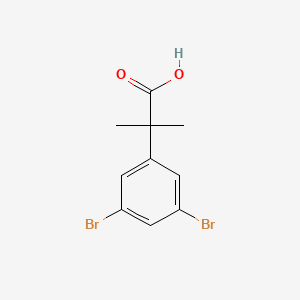 2-(3,5-Dibromophenyl)-2-methylpropanoic acid