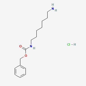 molecular formula C15H25ClN2O2 B8250949 n-Carbobenzoxy-1,7-diaminoheptane hydrochloride 