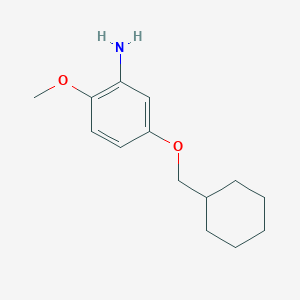 5-(Cyclohexylmethoxy)-2-methoxyaniline