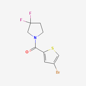 (4-Bromothiophen-2-yl)(3,3-difluoropyrrolidin-1-yl)methanone