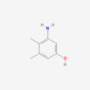 molecular formula C8H11NO B8251167 3-氨基-4,5-二甲酚 
