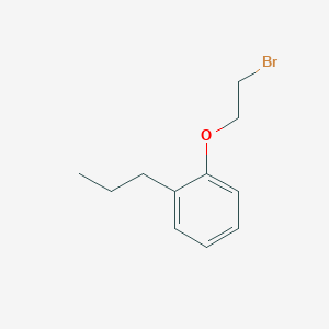 molecular formula C11H15BrO B8251301 1-(2-Bromoethoxy)-2-propylbenzene 
