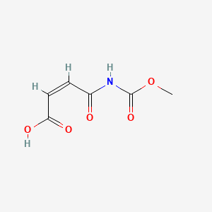 molecular formula C6H7NO5 B8251339 (Z)-4-(methoxycarbonylamino)-4-oxobut-2-enoic acid 