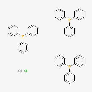 molecular formula C54H45ClCuP3 B8251350 Chlorotris(triphenylphosphine)copper 