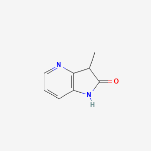 3-Methyl-1,3-dihydropyrrolo[3,2-b]pyridin-2-one