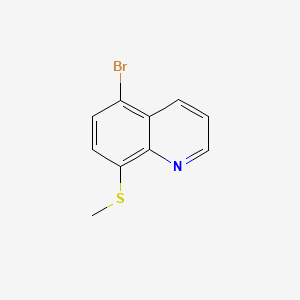 5-Bromo-8-(methylsulfanyl)quinoline