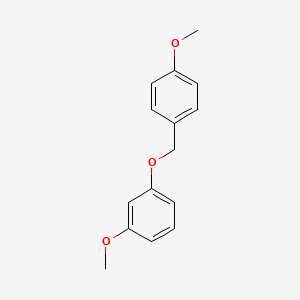 molecular formula C15H16O3 B8251452 1-Methoxy-3-(4-methoxybenzyloxy)benzene 