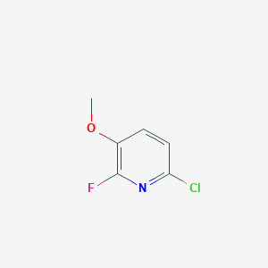 molecular formula C6H5ClFNO B8251499 6-Chloro-2-fluoro-3-methoxypyridine 