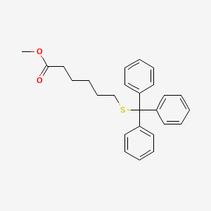 Methyl 6-tritylsulfanylhexanoate