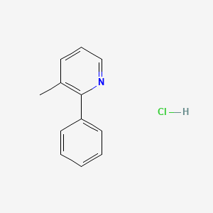 3-Methyl-2-phenylpyridine;hydrochloride