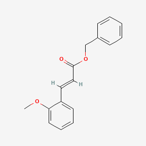 molecular formula C17H16O3 B8251818 苯甲酸(E)-3-(2-甲氧基苯基)丙-2-烯酯 