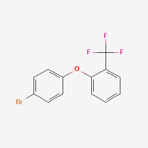 molecular formula C13H8BrF3O B8251848 4-(2-Trifluoromethylphenoxy)bromobenzene 