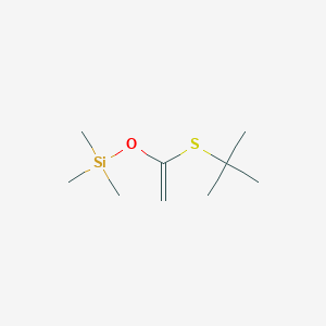 (1-t-Butylthiovinyloxy)trimethylsilane