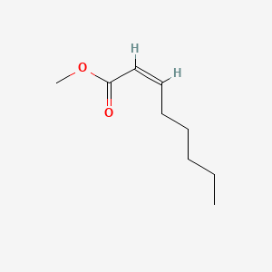 molecular formula C9H16O2 B8251945 （E）-2-辛烯酸甲酯 