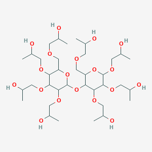 molecular formula C36H70O19 B8252034 纤维素羟乙基醚 