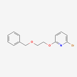 2-(2-(Benzyloxy)ethoxy)-6-bromopyridine