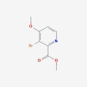 molecular formula C8H8BrNO3 B8252205 Methyl 3-bromo-4-methoxypicolinate 