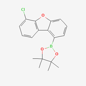 2-(6-Chlorodibenzo[b,d]furan-1-yl)-4,4,5,5-tetramethyl-1,3,2-dioxaborolane