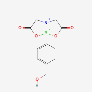 8-[4-(Hydroxymethyl)phenyl]-4-methyl-2,6-dioxohexahydro-[1,3,2]oxazaborolo[2,3-b][1,3,2]oxazaborol-4-ium-8-uide