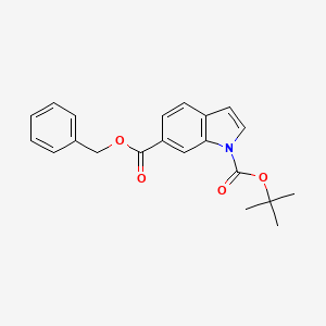 Benzyl 1-tert-butoxycarbonylindole-6-carboxylate