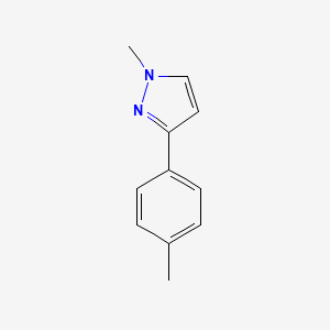 molecular formula C11H12N2 B8252392 1-methyl-3-(4-methylphenyl)-1H-pyrazole CAS No. 73387-55-0