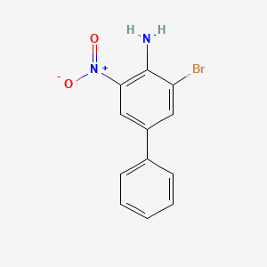 2-Bromo-6-nitro-4-phenylaniline