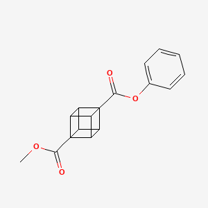 1-Methyl 4-phenyl cubane-1,4-dicarboxylate