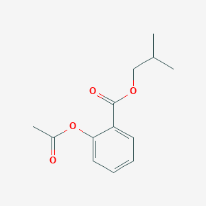 molecular formula C13H16O4 B8252785 Isobutyl 2-acetoxybenzoate 