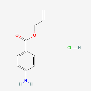 molecular formula C10H12ClNO2 B8252790 Allyl 4-aminobenzoate hydrochloride 