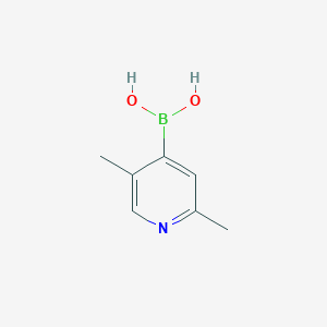 molecular formula C7H10BNO2 B8252831 (2,5-二甲基吡啶-4-基)硼酸 CAS No. 1788062-09-8