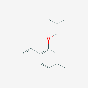 2-Isobutoxy-4-methyl-1-vinylbenzene