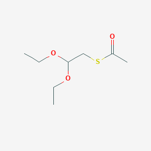 molecular formula C8H16O3S B8253149 Thioacetic acid S-(2,2-diethoxyethyl) ester 