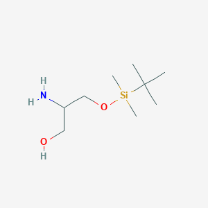 molecular formula C9H23NO2Si B8253325 (S)-2-Amino-3-[(tert-butyldimethylsilyl)oxy]-1-propanol 