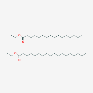 molecular formula C38H76O4 B8253424 Ethyl hexadecanoate;ethyl octadecanoate 
