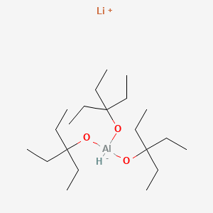molecular formula C21H46AlLiO3 B8253461 三[(3-乙基-3-戊基)氧基]氢化铝锂 