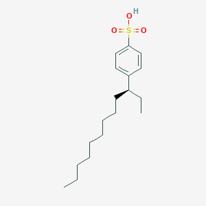 molecular formula C18H30O3S B8253482 4-[(3S)-dodecan-3-yl]benzenesulfonic acid 