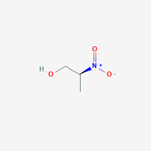 molecular formula C3H7NO3 B8253503 1-Propanol, 2-nitro-, (S)- CAS No. 192045-61-7