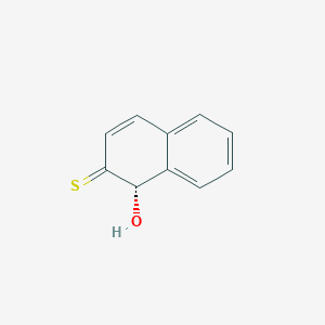 molecular formula C10H8OS B8253560 (1S)-1-hydroxy-1H-naphthalene-2-thione 