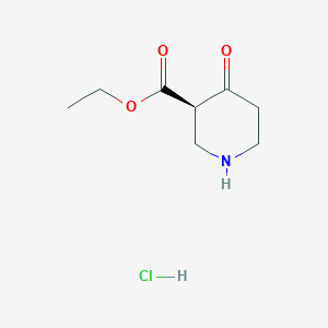 molecular formula C8H14ClNO3 B8253568 CID 25021371 