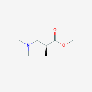 molecular formula C7H15NO2 B8253649 methyl (2S)-3-(dimethylamino)-2-methylpropanoate 