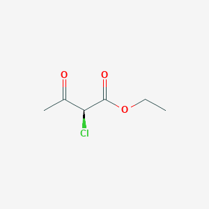 molecular formula C6H9ClO3 B8253660 ethyl (2S)-2-chloro-3-oxobutanoate 