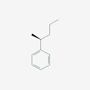 molecular formula C11H16 B8253681 (+)-[(S)-1-Methylbutyl]benzene 