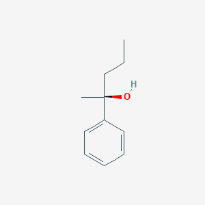 molecular formula C11H16O B8253724 [(S)-alpha-Methyl-alpha-propylbenzyl] alcohol 