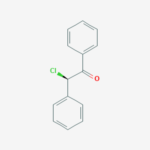molecular formula C14H11ClO B8253769 (2R)-2-chloro-1,2-diphenylethanone 