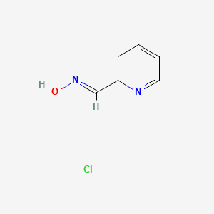 molecular formula C7H9ClN2O B8253858 chloromethane;(NE)-N-(pyridin-2-ylmethylidene)hydroxylamine 