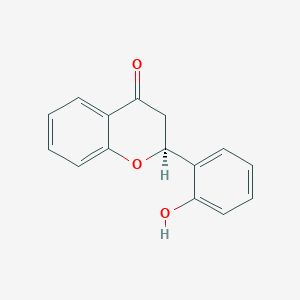 (2S)-2-(2-hydroxyphenyl)-2,3-dihydrochromen-4-one