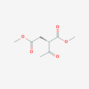 molecular formula C8H12O5 B8253889 dimethyl (2S)-2-acetylbutanedioate 