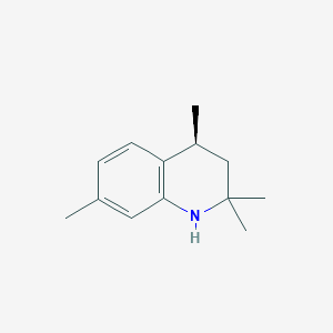 (4S)-2,2,4,7-tetramethyl-3,4-dihydro-1H-quinoline